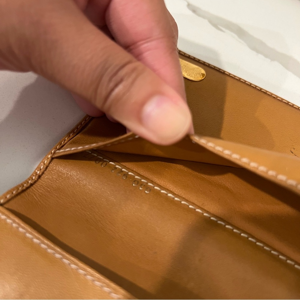 Gucci Beige and Brown Logo Canvas Tote with Matching Wallet - Picture 6 of 16
